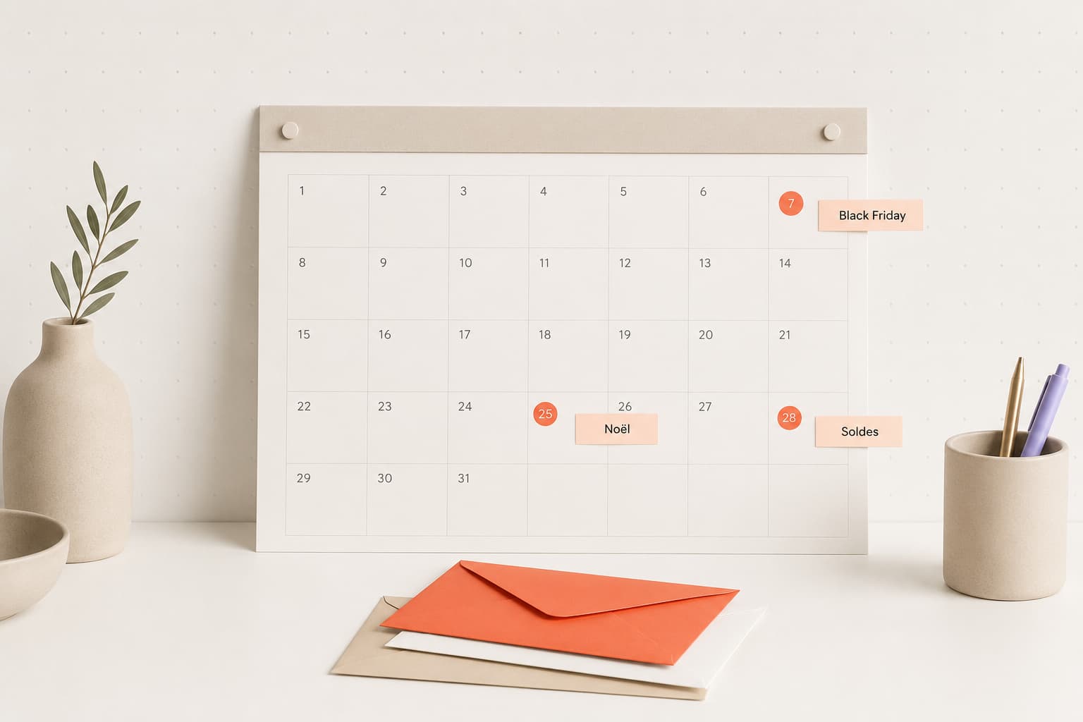 Image principale de l’article — Campagnes email e-commerce : le calendrier annuel pour vendre sans brûler votre base