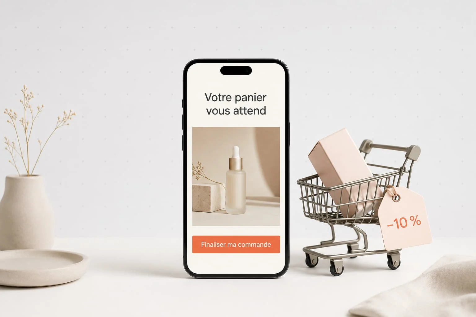 Image principale de l’article — Panier abandonné : le flow complet pour récupérer 15 à 20 % de vos ventes perdues