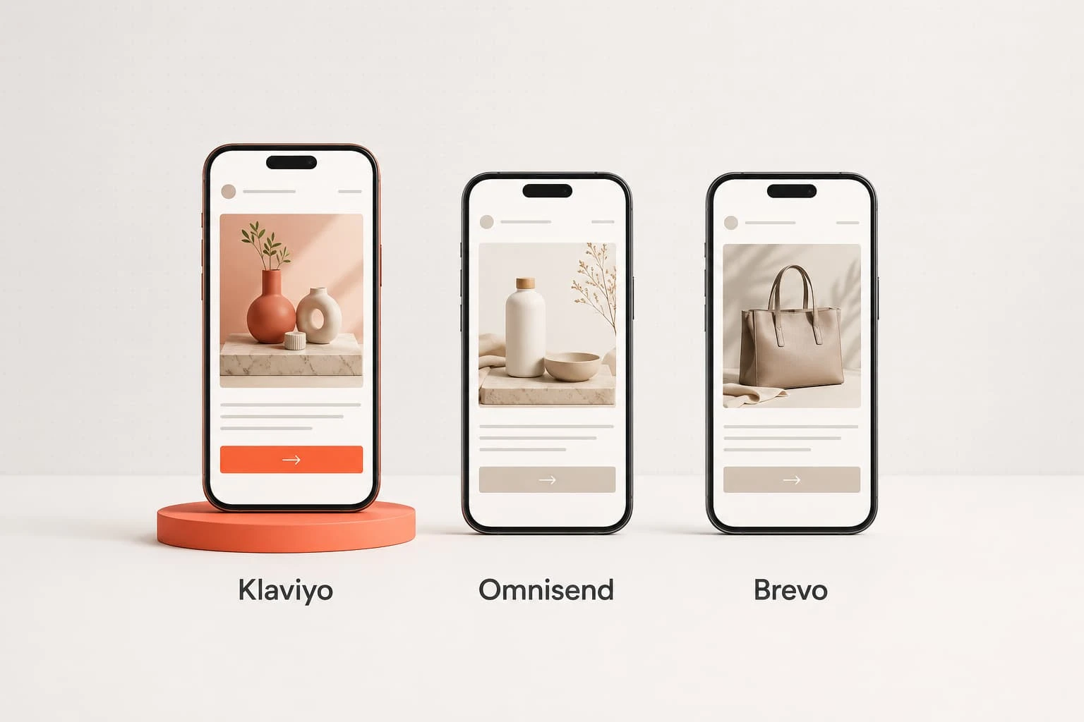 Image principale de l’article — Klaviyo, Omnisend ou Brevo : quelle plateforme email choisir pour votre e-commerce en 2026 ?